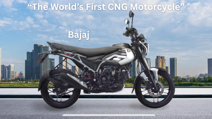 World’s First CNG Motorcycle