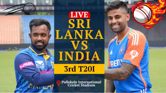 India vs Sri Lanka Live Score