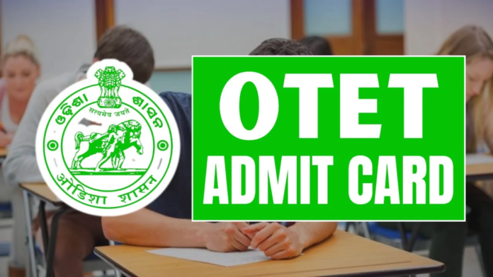 otet admit card